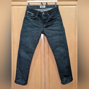 Naked and Famous 30 Weird Guy Rusted Blue Selvage